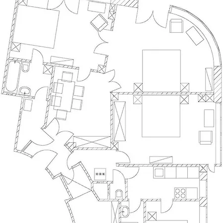 アパート Europe Heart For 9 ブダペスト